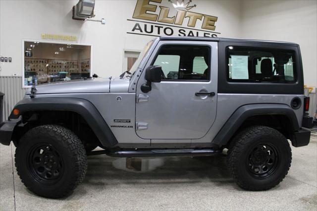 used 2017 Jeep Wrangler car, priced at $21,900