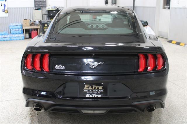 used 2018 Ford Mustang car, priced at $21,500