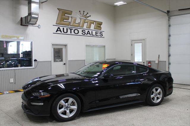 used 2018 Ford Mustang car, priced at $21,500