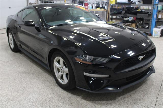 used 2018 Ford Mustang car, priced at $21,500