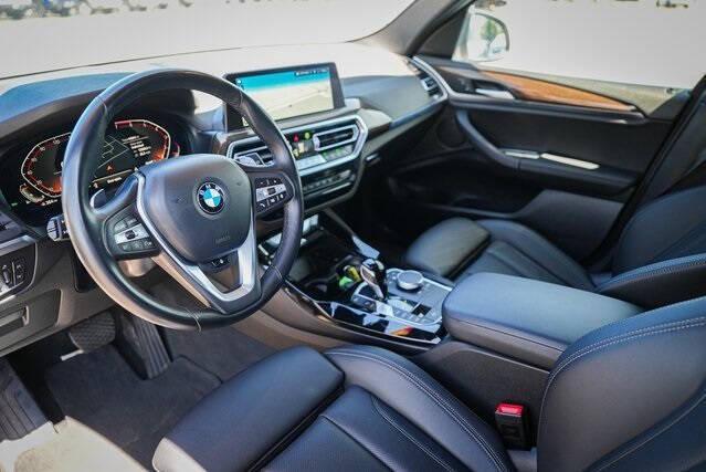 used 2022 BMW X3 car, priced at $31,490