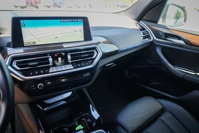 used 2022 BMW X3 car, priced at $31,490