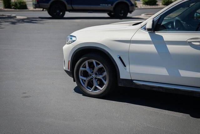used 2022 BMW X3 car, priced at $31,490