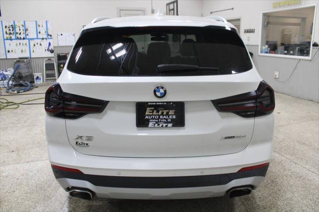 used 2022 BMW X3 car, priced at $31,900