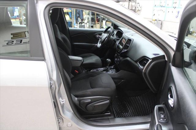 used 2021 Jeep Cherokee car, priced at $18,900