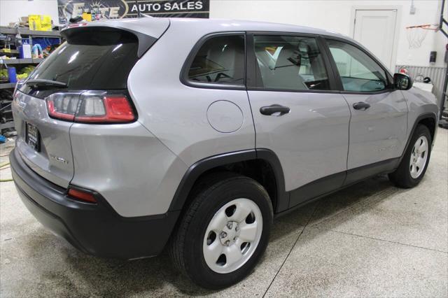 used 2021 Jeep Cherokee car, priced at $18,900