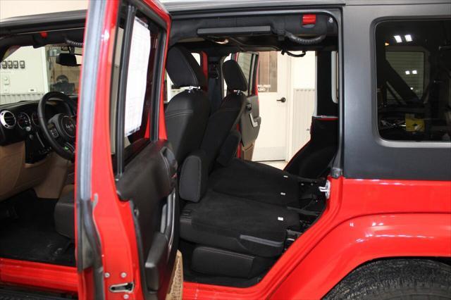 used 2015 Jeep Wrangler Unlimited car, priced at $23,900