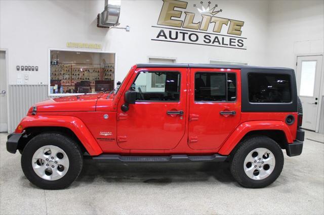 used 2015 Jeep Wrangler Unlimited car, priced at $24,800