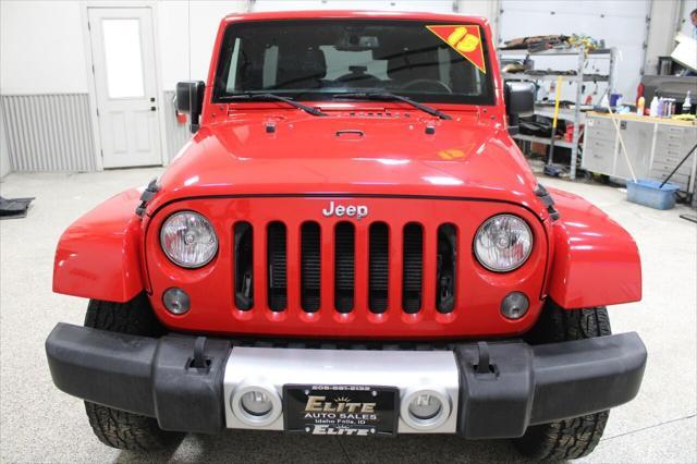 used 2015 Jeep Wrangler Unlimited car, priced at $23,900