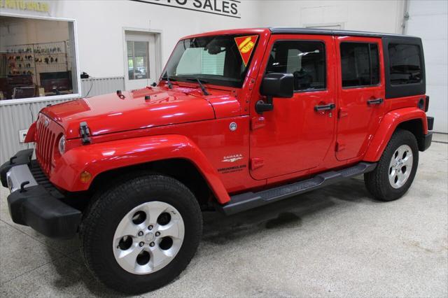 used 2015 Jeep Wrangler Unlimited car, priced at $23,900