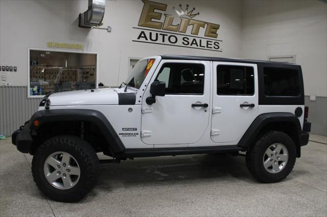used 2015 Jeep Wrangler Unlimited car, priced at $22,500