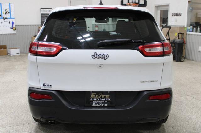 used 2018 Jeep Cherokee car, priced at $15,900