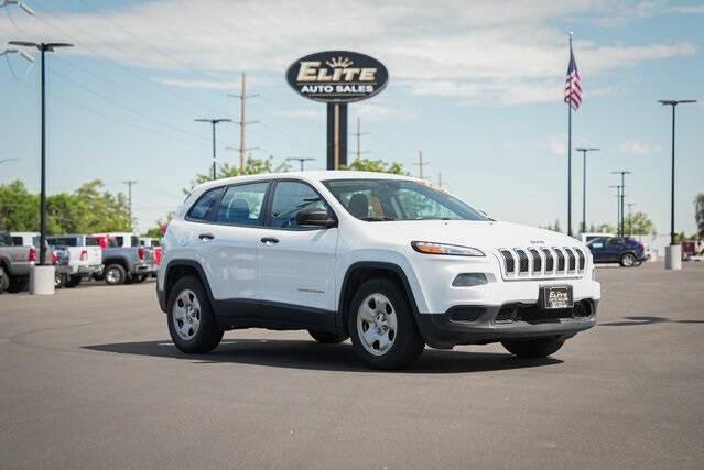 used 2018 Jeep Cherokee car, priced at $17,990