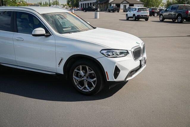 used 2022 BMW X3 car, priced at $34,990