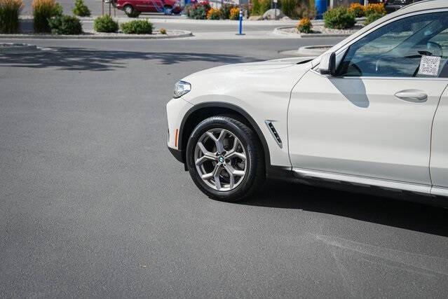 used 2022 BMW X3 car, priced at $34,990