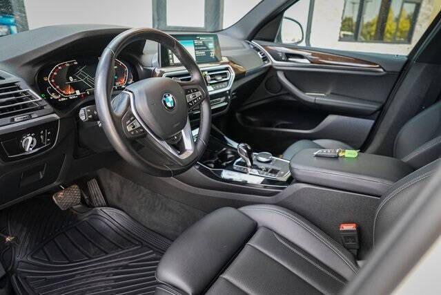 used 2022 BMW X3 car, priced at $34,990