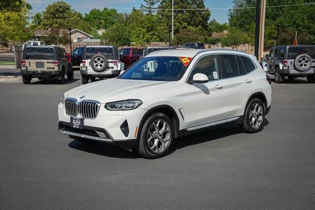 used 2022 BMW X3 car, priced at $34,990