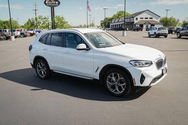 used 2022 BMW X3 car, priced at $34,990