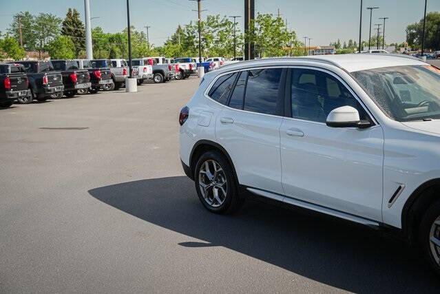 used 2022 BMW X3 car, priced at $34,990