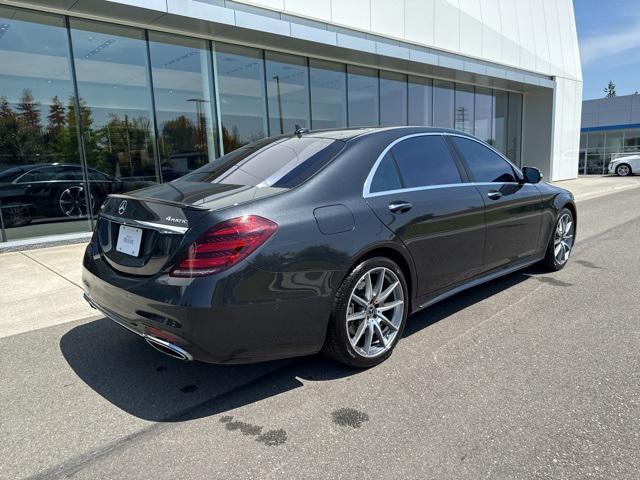 used 2018 Mercedes-Benz S-Class car, priced at $44,995