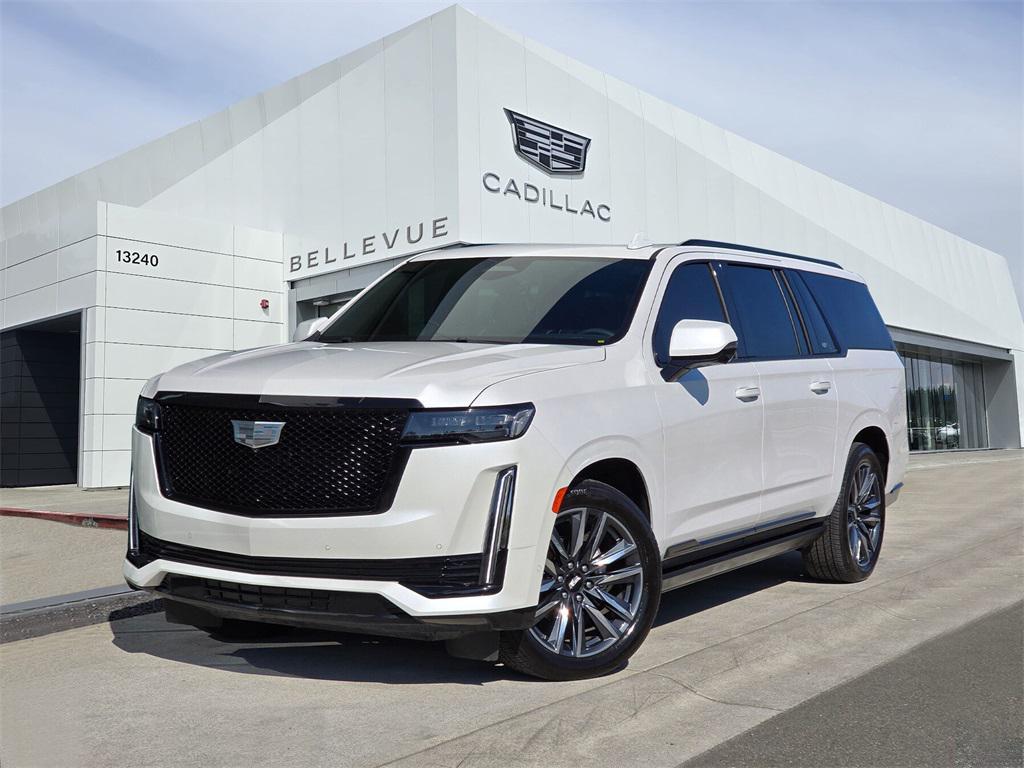used 2023 Cadillac Escalade ESV car, priced at $76,995