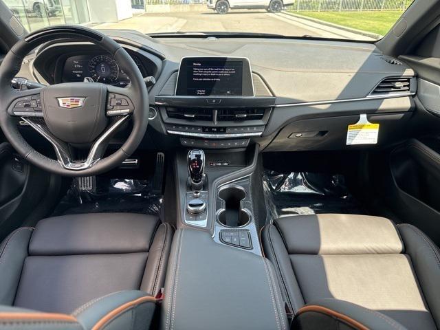 new 2025 Cadillac CT4-V car, priced at $62,930