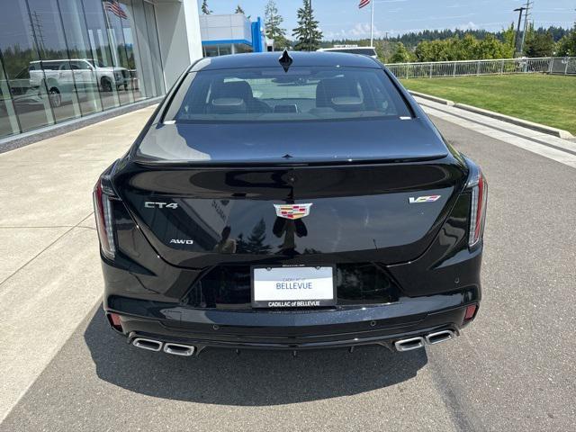 new 2025 Cadillac CT4-V car, priced at $62,930