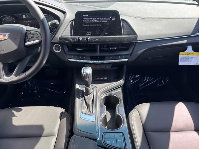 new 2025 Cadillac CT4 car, priced at $41,190