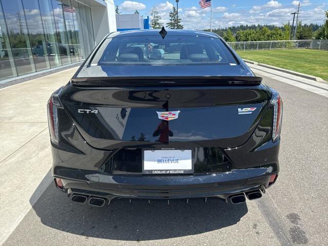 new 2025 Cadillac CT4-V car, priced at $71,835