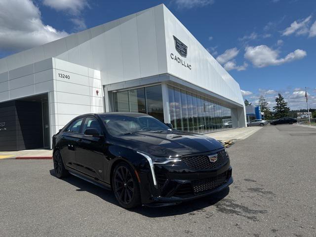 new 2025 Cadillac CT4-V car, priced at $71,835