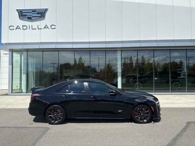 new 2025 Cadillac CT4-V car, priced at $71,835