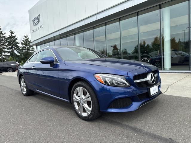 used 2017 Mercedes-Benz C-Class car, priced at $19,995