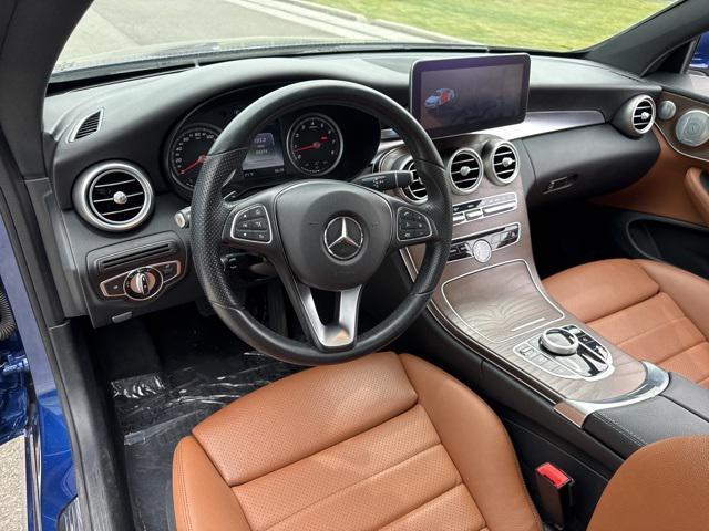used 2017 Mercedes-Benz C-Class car, priced at $19,995
