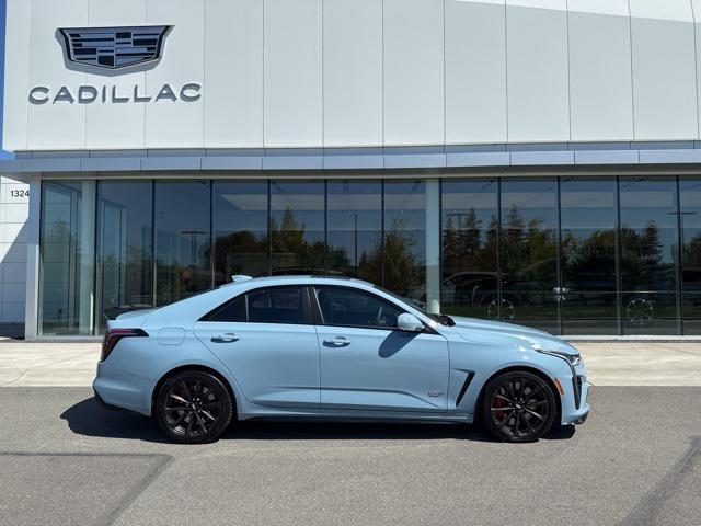 new 2025 Cadillac CT4-V car, priced at $66,560