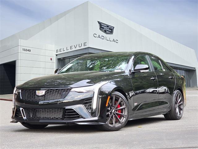 new 2025 Cadillac CT4-V car, priced at $72,935