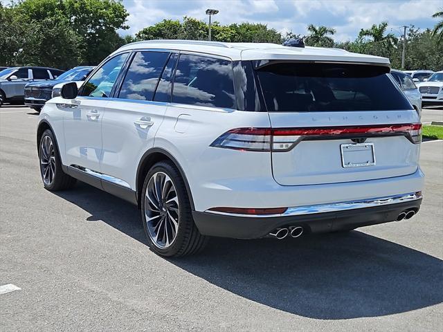 new 2025 Lincoln Aviator car, priced at $76,650