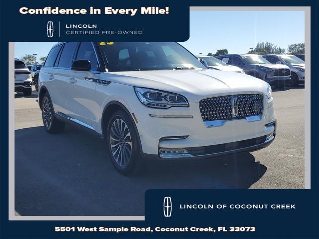 used 2023 Lincoln Aviator car, priced at $59,589