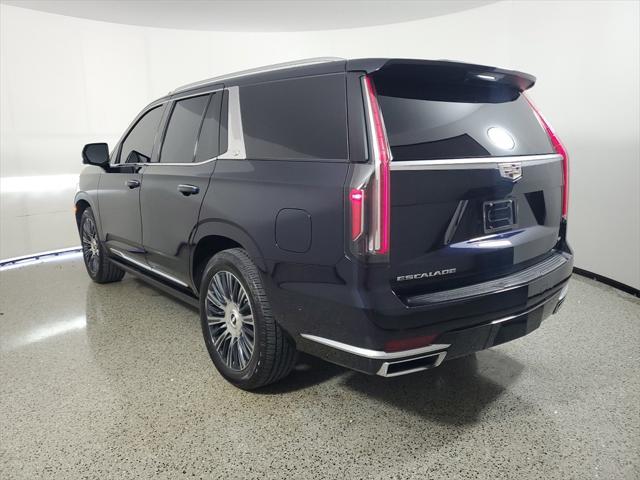 used 2021 Cadillac Escalade car, priced at $68,487