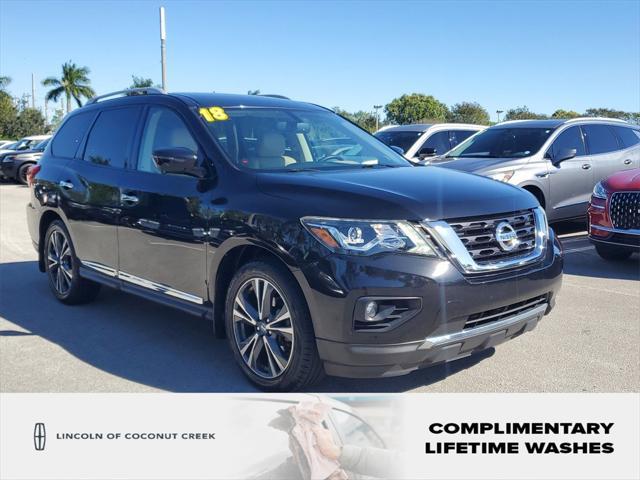 used 2018 Nissan Pathfinder car, priced at $15,998