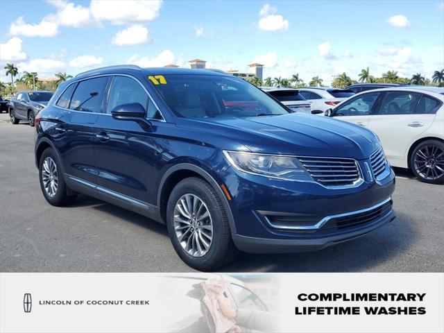 used 2017 Lincoln MKX car, priced at $16,595