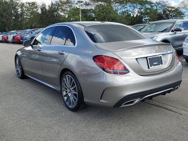 used 2021 Mercedes-Benz C-Class car, priced at $25,558