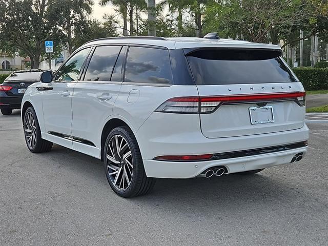 new 2025 Lincoln Aviator car, priced at $93,525