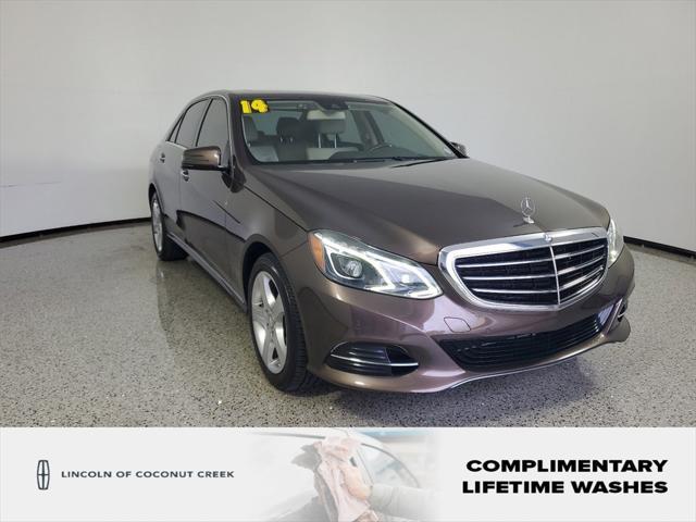 used 2014 Mercedes-Benz E-Class car, priced at $16,878