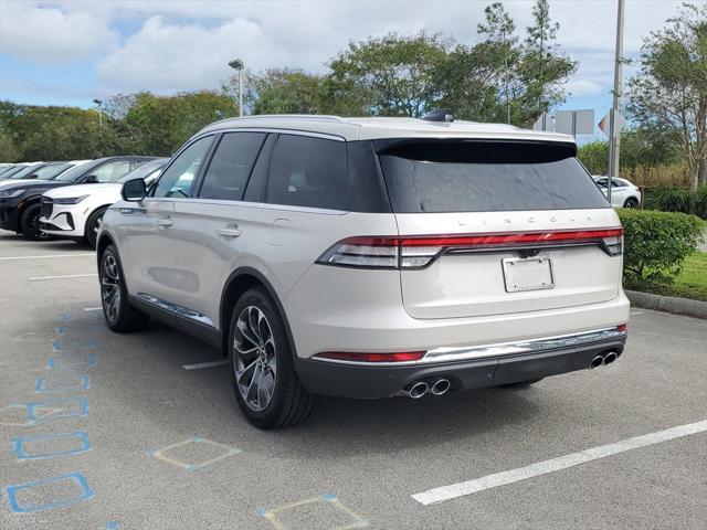 new 2025 Lincoln Aviator car, priced at $70,325