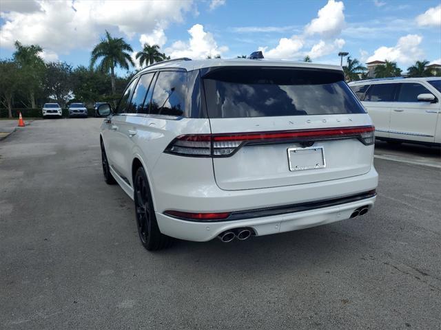 new 2025 Lincoln Aviator car, priced at $78,150