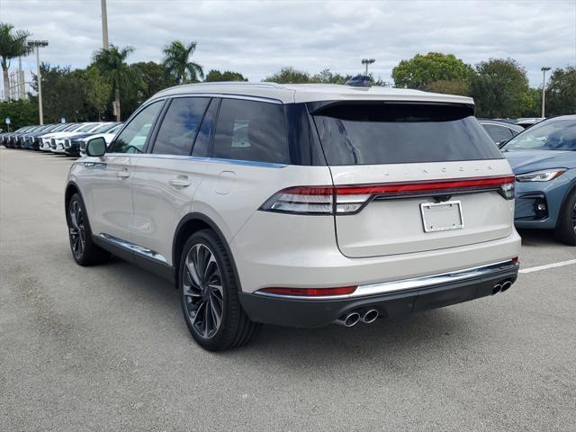 new 2025 Lincoln Aviator car, priced at $71,825