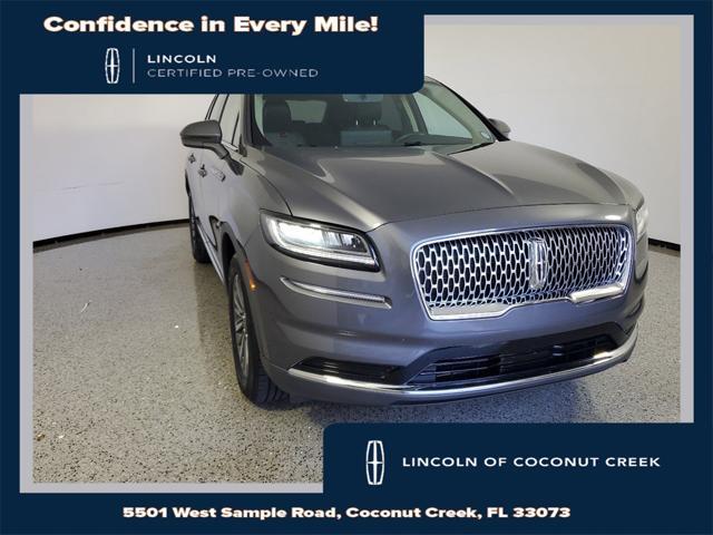 used 2021 Lincoln Nautilus car, priced at $25,589