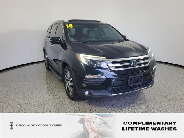 used 2018 Honda Pilot car, priced at $27,296