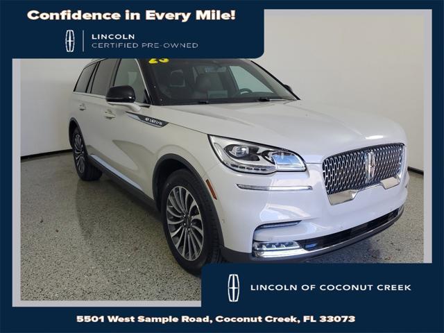 used 2023 Lincoln Aviator car, priced at $57,578