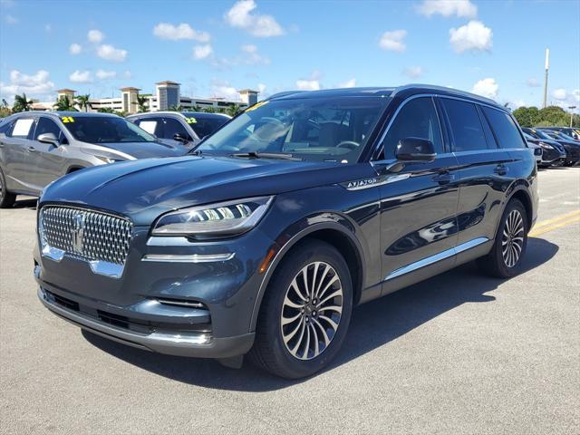 used 2022 Lincoln Aviator car, priced at $44,599